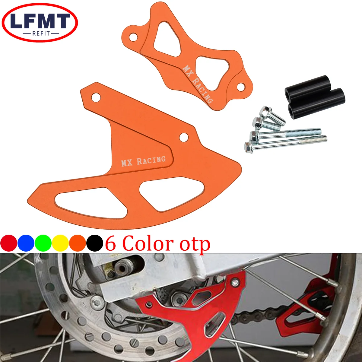 

New motorcycle rear brake disc pump bracket For Honda CRF 250R 250X 250RX 450R 450X 450RX 450L CR125R CR250R Universal