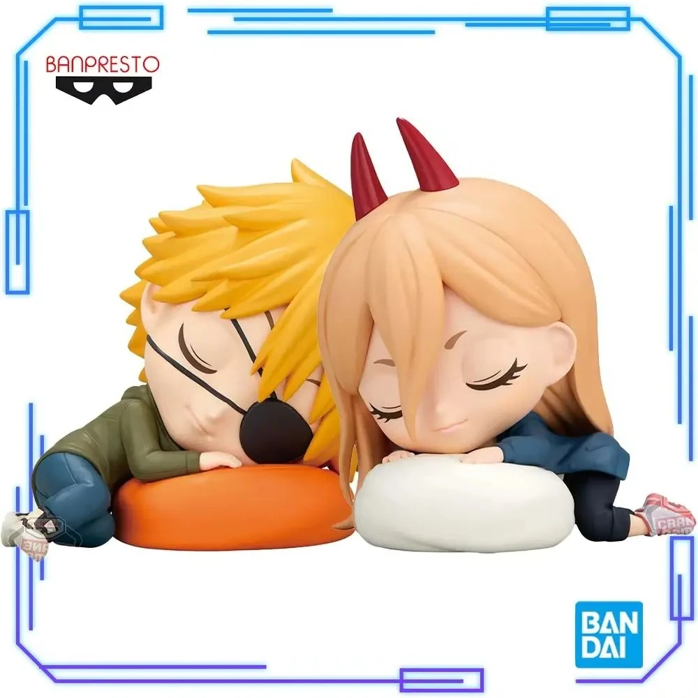 

В наличии: Оригинальная коллекционная фигурка Bandai Banpresto Q Posket «Человек-бензопила» (спящий Денджи и Пауэр), 7 см, модель-игрушка, подарок