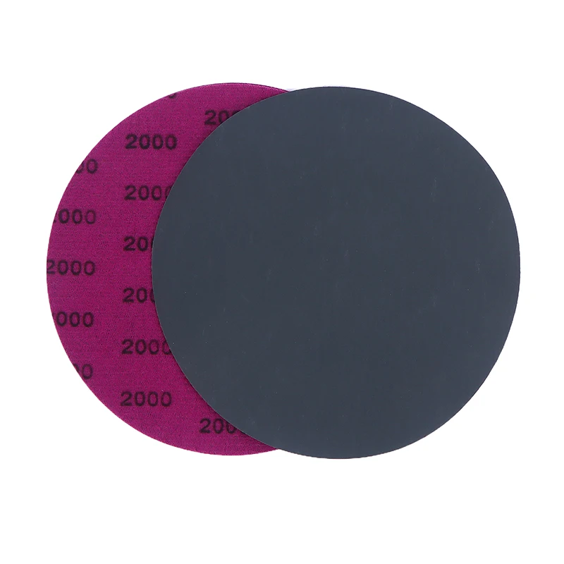 15/25Pcs 5 Inch 1000/2000/3000/4000/5000 Grit Sandpaper Discs Dry Wet Grinding Sanding Discs Polishing Tools For Metal Wood