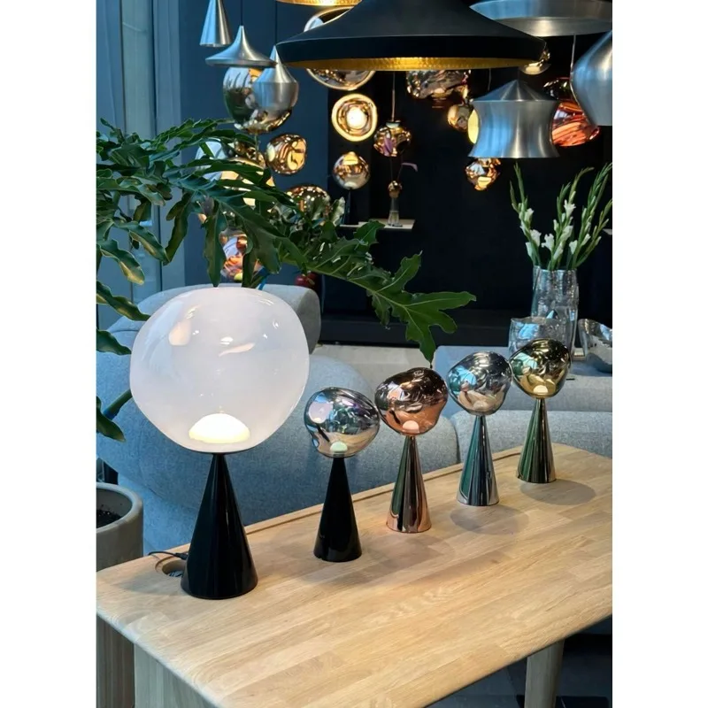 Home decoration "lava lamp" reading lamp desk lamp, fashionable Nordic art lamp ambient light gift box view 4