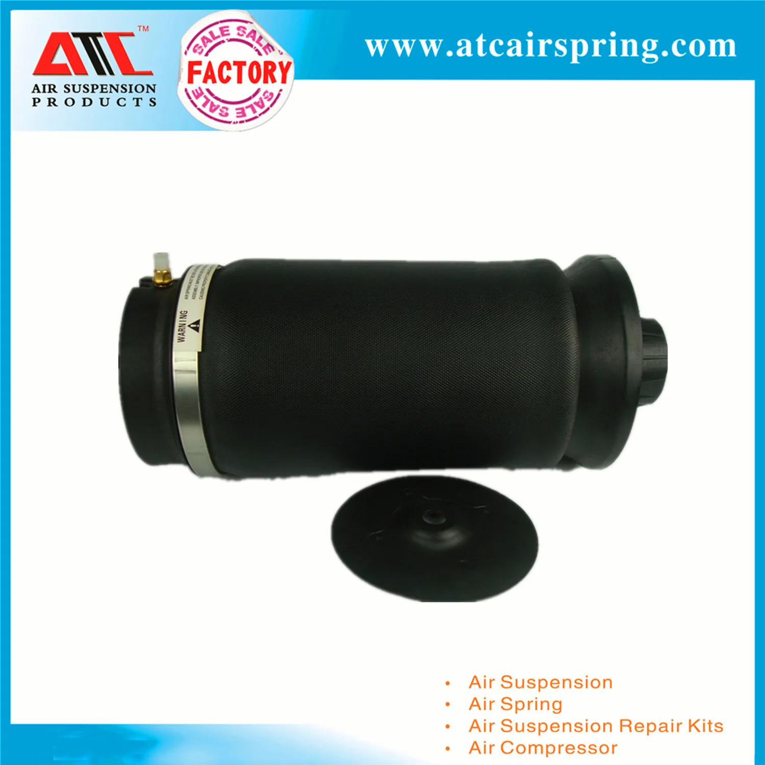 Suitable for W164 W166 1643200425 air vibration damping, rear air bag, no upper cover