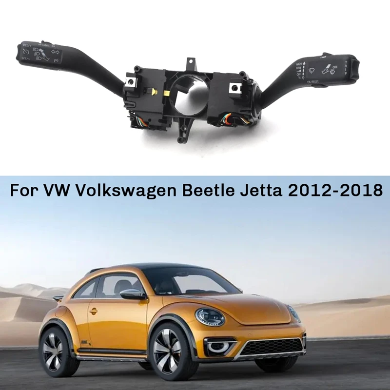 

5C5953513G для VW Volkswagen Beetle Jetta 2012-2018 круиз-контроль сигнала поворота дворника фары комбинированный переключатель