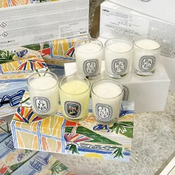 Aromatherapy Candle Natural Plant Scented Candles French Fragrance Fresh And Elegant Lasting Air Companion Aroma Gift