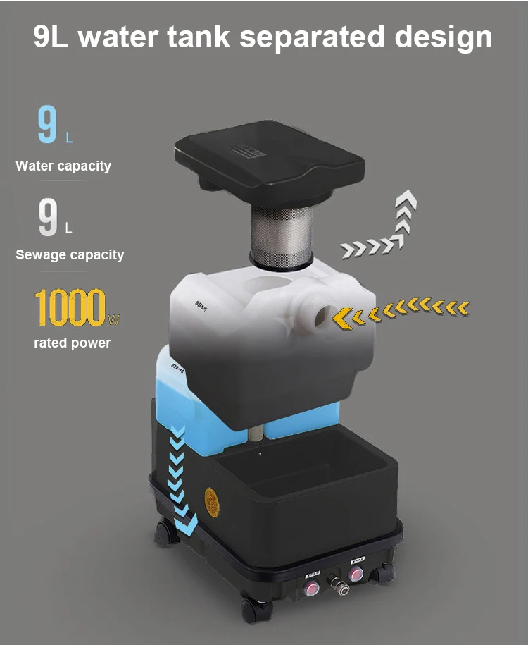 

New Arrival Hot Sofa Professional Washing Sofa Dry and Wet Portable Heavy Duty Household Commercial Carpet Cleaner Machine