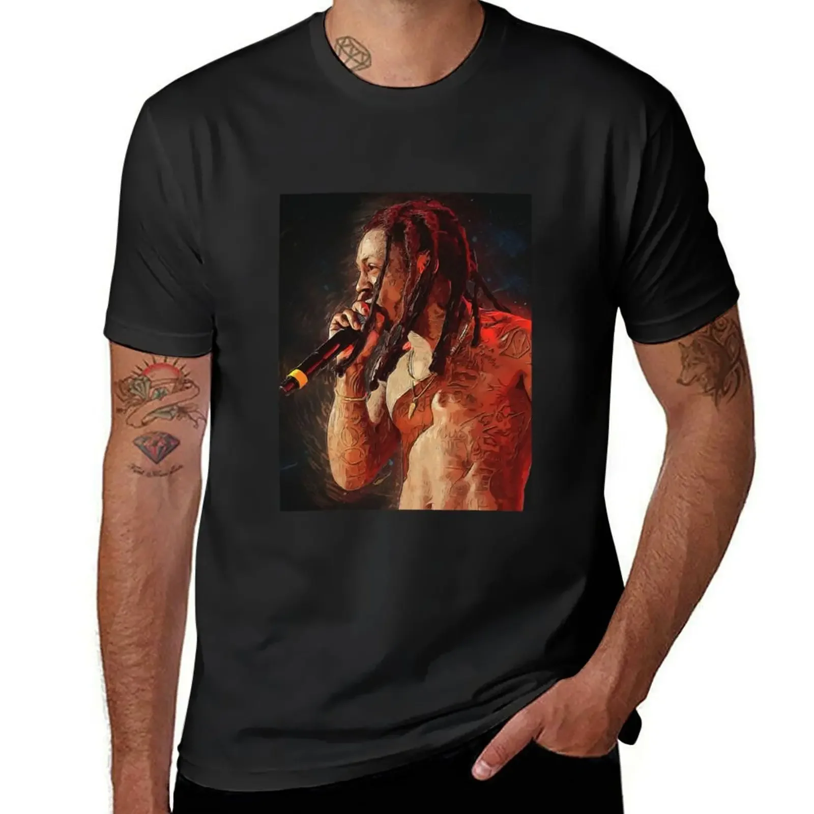 

Dreadlocks Lil T-Shirt graphics anime tshirt kawaii clothes shirts graphic mens graphic t-shirts hip hop