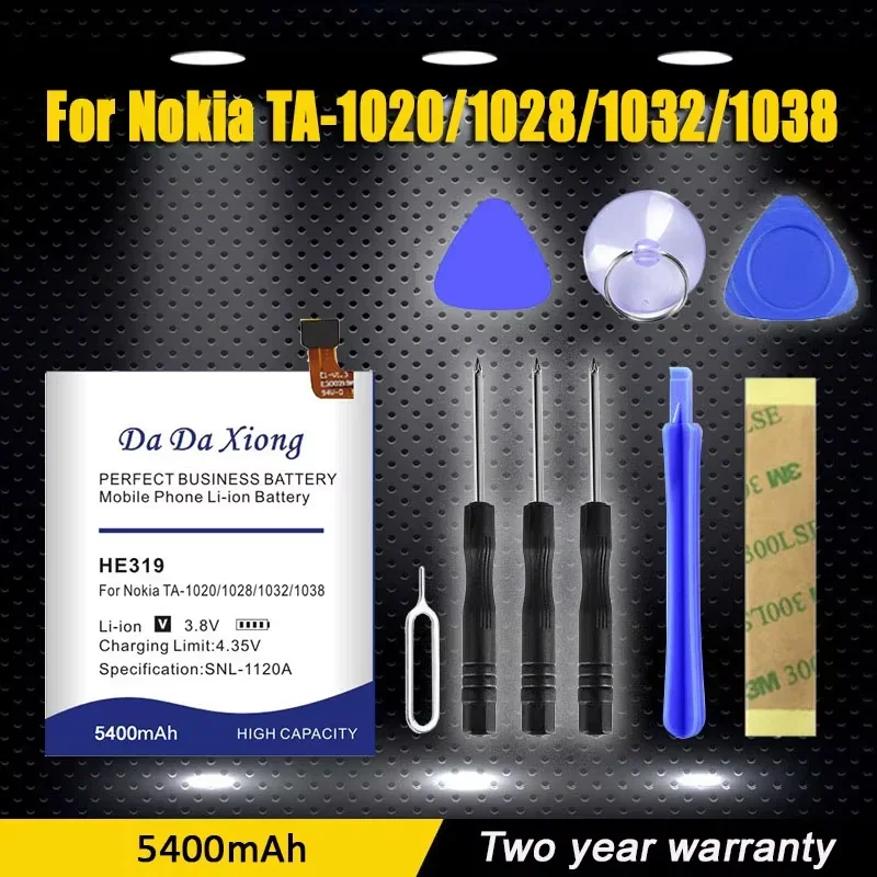 BP-6M BL-5B BL-L4A BL-5C BV-5S BL-4YW BV-T5C HE319 BL-4U Battery For Nokia Lumia X2 3 E66 925T 640 830 720T 3230 6151 C2-06 1100 view 2