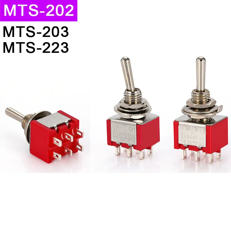 5Pcs MTS-202 Button…