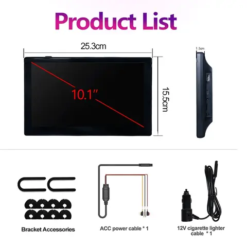 10 best sales car back seat screen - №5