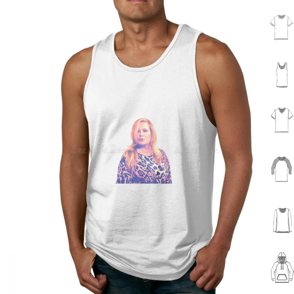 Jennifer Coolidge Tank Tops Vest Sleeveless White Lotus Hbo Mike Jennifer Coolidge Tonya Mcquoid Tv The White Lotus Tanya