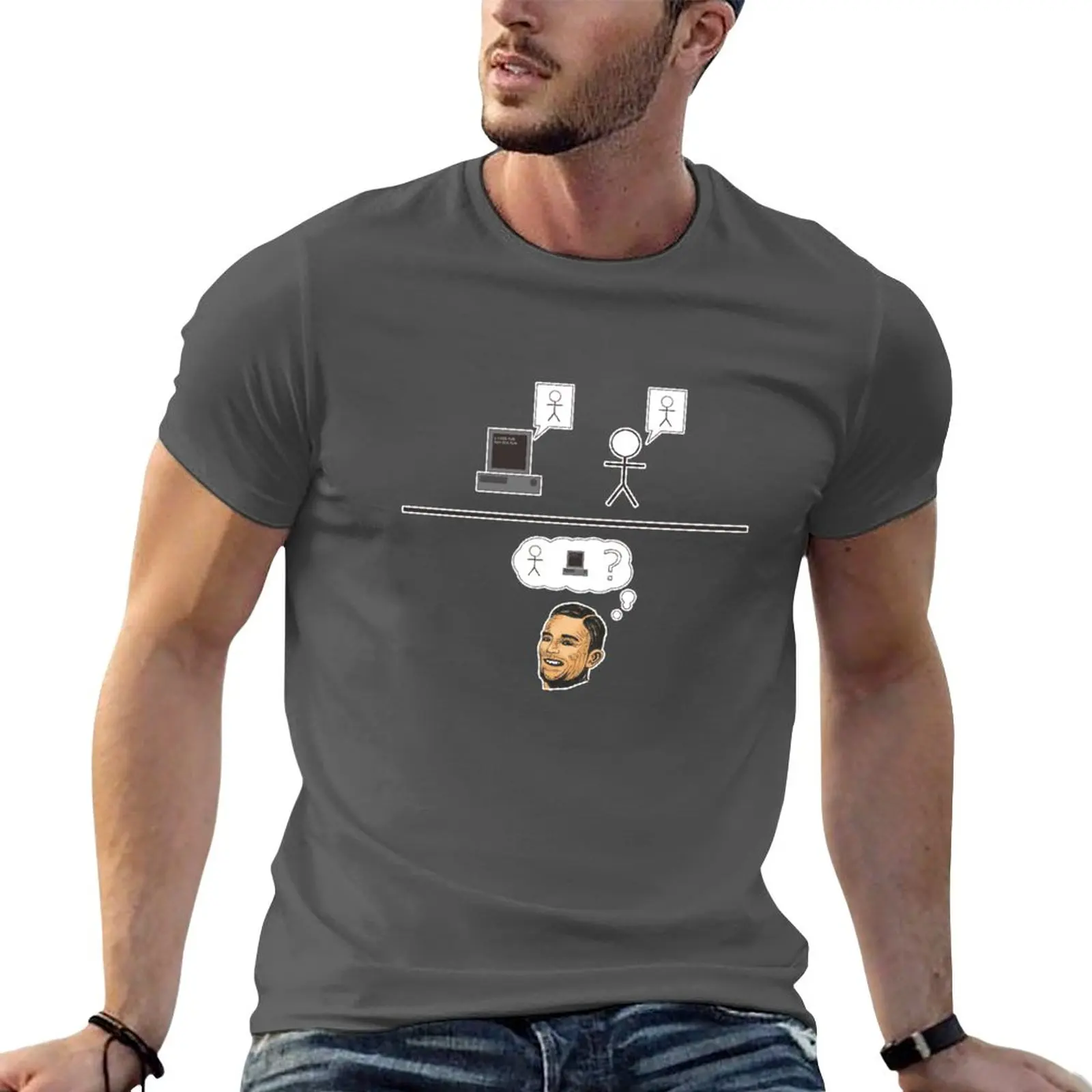 New Turing Test T-Shirt Short t-shirt plus size t shirts blank t shirts men clothes