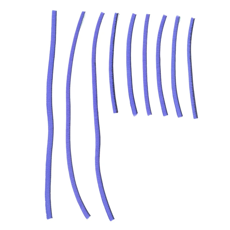 M04K 9 pezzi strisce di peluche morbide per Dyson V6 V7 V8 V10 V11 aspirapolvere testa a rullo morbido accessori di ricambio parti