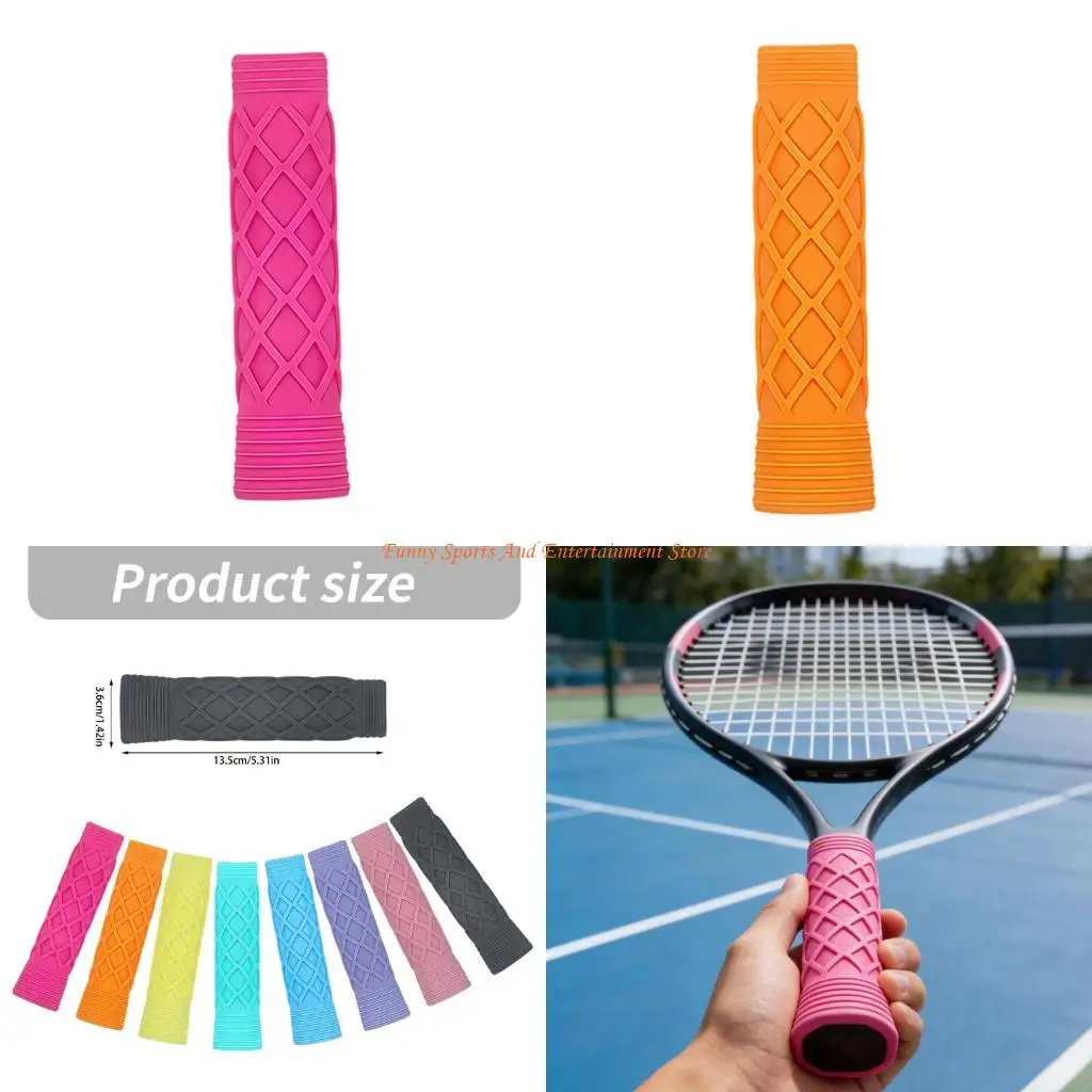 C4DE Professional Pickles Ball Paddles Grip Enhancer With Ergonomic Design NonSlip Pickles Ball Racket Handle Sleeve Enduring