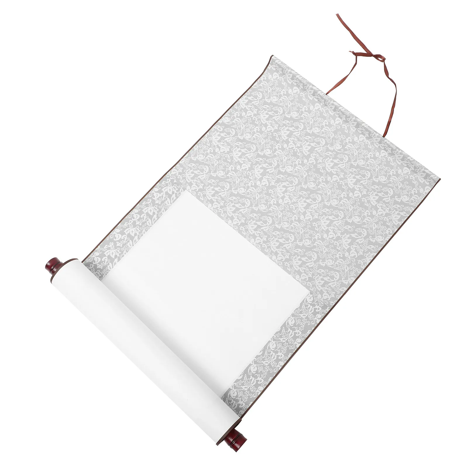 Blank Scroll Chinese Calligraphy Paper Xuan Paper Style Portable Lightweight Roll for Brush Writing Painting Home Office