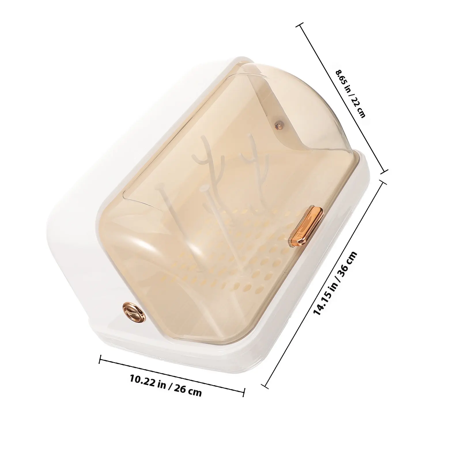 Baby Bottle Drying Rack Stable Draining Bracket Minimalist Design Easy Clean Desktop Organizer Holder for Kitchen Countertop