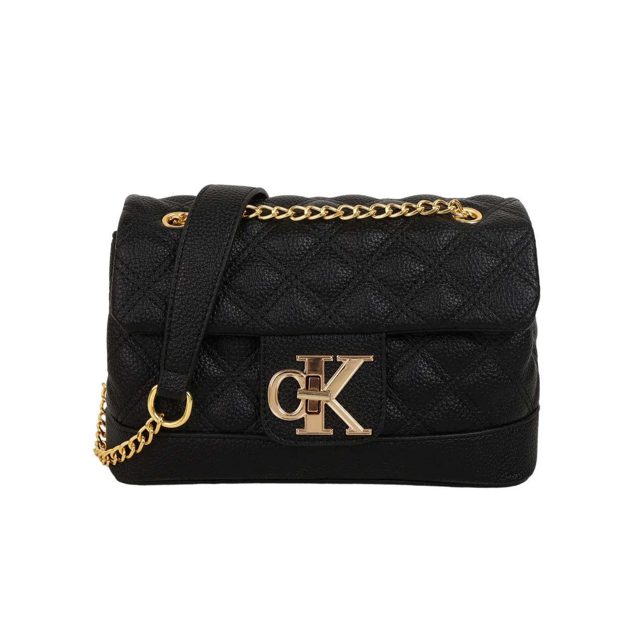 

2025 Quilted Chain Strap Bag for Women Embroidered Shoulder Purse Adjustable Crossbody Strap Niche Designer Work to Weekend Bag