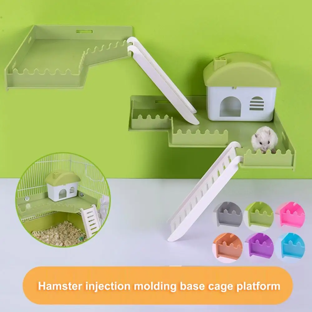 1Pc Safe Hamster Toys for Expanded Activity Space Porous Hamster Toys Odor-free Breathable Pvc Hamster Cage for Small Hamsters