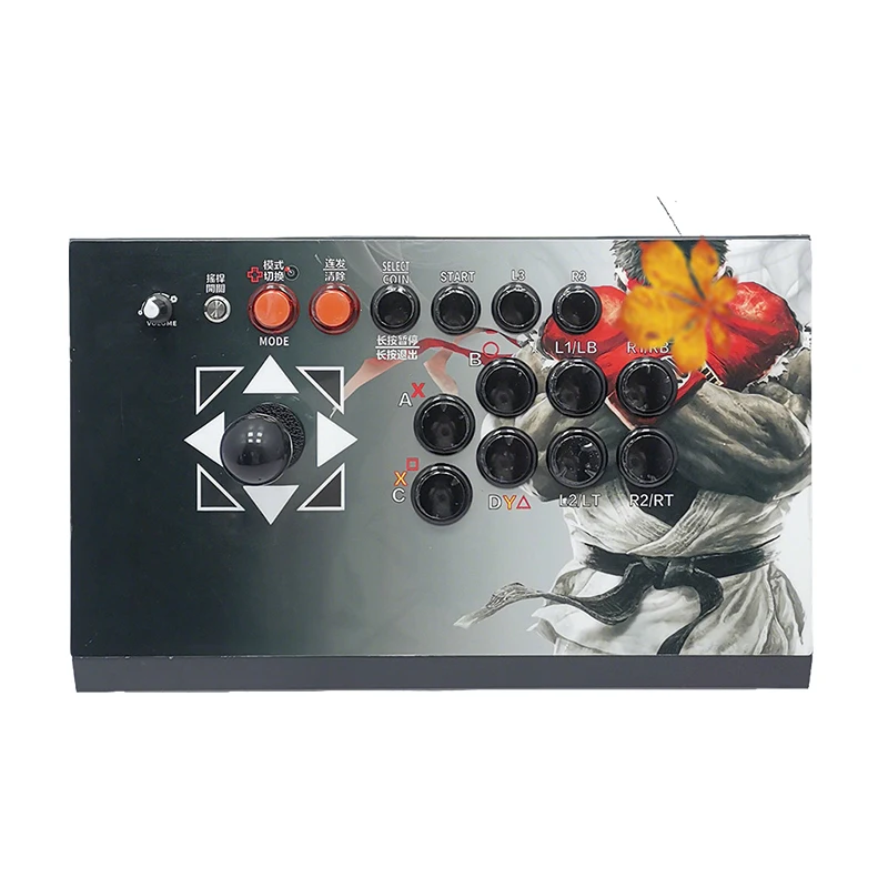 Pandora PS 2 Console Light Gun Version Joystick For Fighting/Shooting Games Multi-Platform Game Compatibility With PC/PS 2/PS P