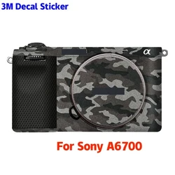 A6700 Anti-Scratch Camera Sticker Protective Film Body Protector Skin For Sony ILCE-6700 ILCE6700