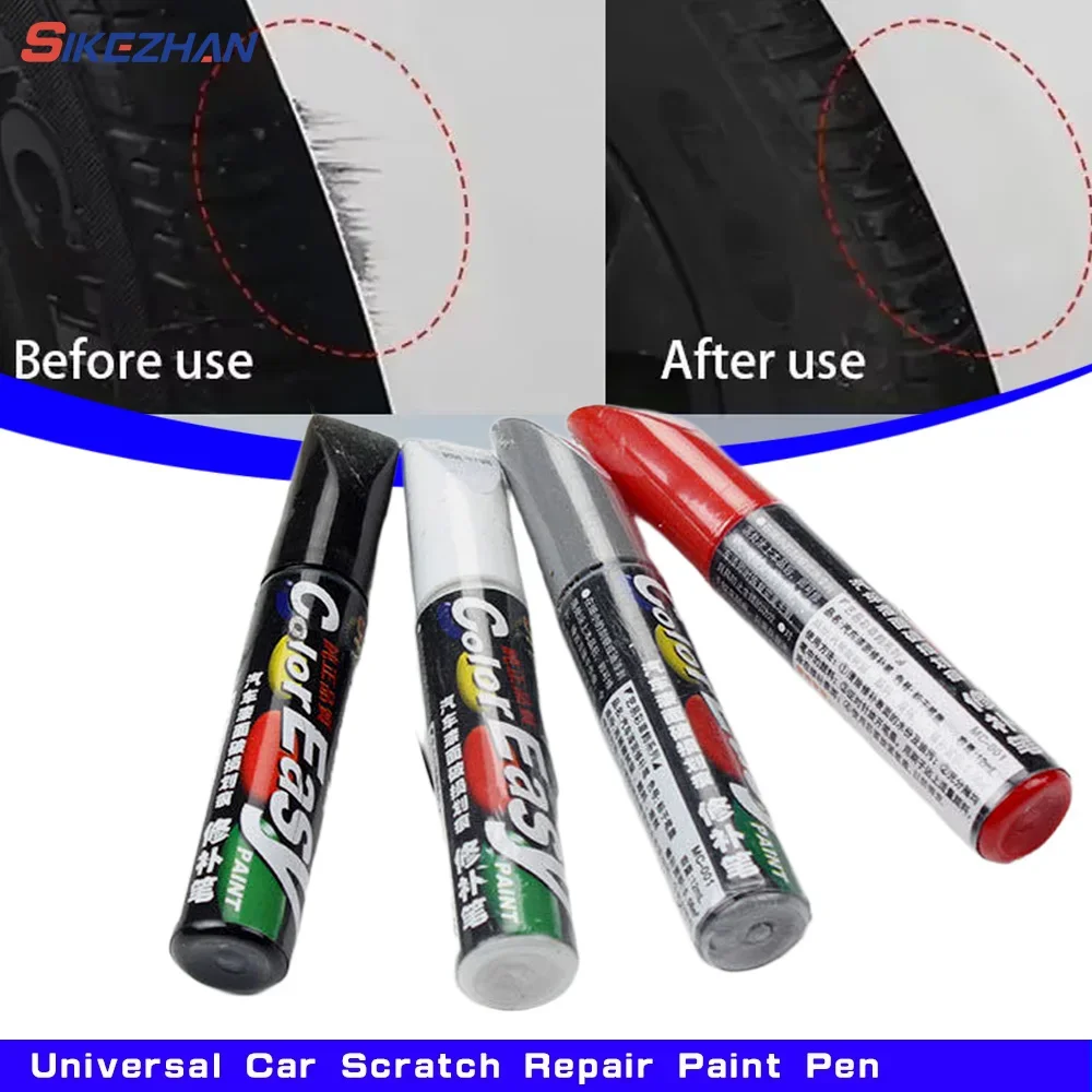 Автомобильная глянцевая краска для ретуши, ручка для ремонта царапин, ручка для удаления наполнителя, маркер для краски в шинах, автостайлинг, инструмент для ухода за царапинами