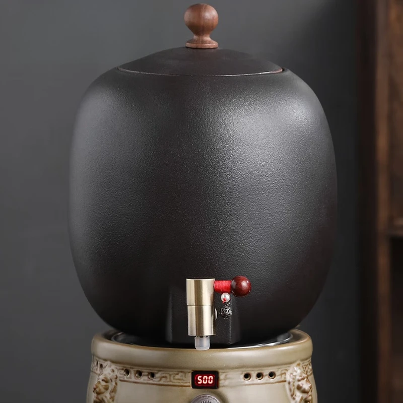 Silent electric ceramic stove tea maker hotel lobby office black tea maker electric heating tea stove teapot