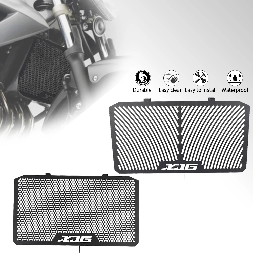 

Motorcycle FOR YAMAHA XJ6 XJ 6 DIVERSION F 2009-2012 2013 2014 2015 Radiator Grille Guard Grill Protection Net Cover Protector