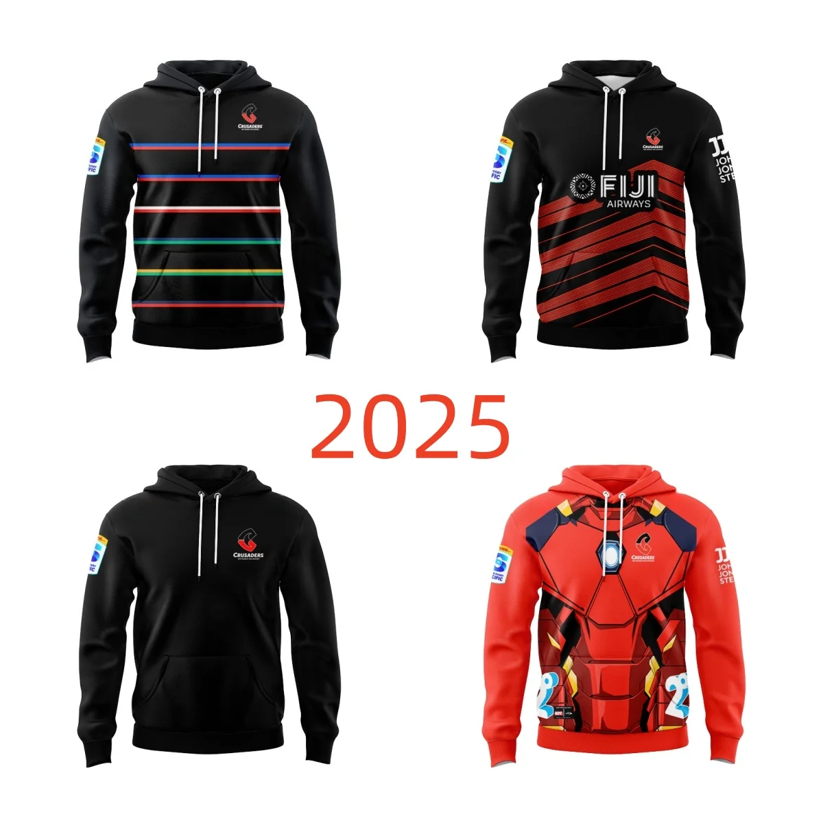 2025 2026 الرجبي جيرسي الصليبيين الرجبي - هوديي عالي الجودة #1