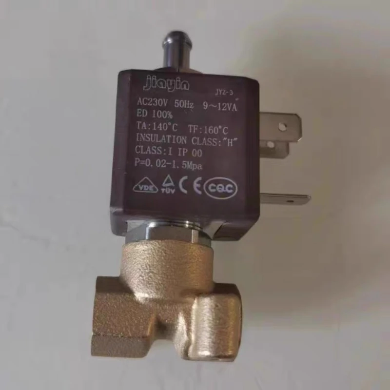 Electric steam milk foam machine coffee machine accessories water inlet steam KSD two two two three solenoid valve