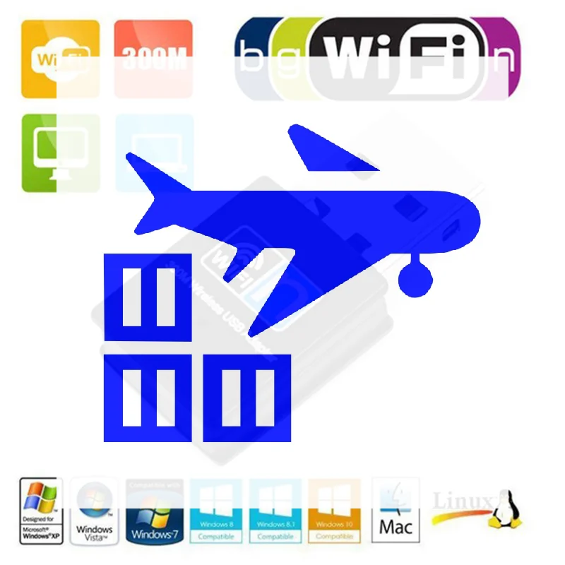 

USB 2.0 WiFi-адаптер 300 м 2,4 ГГц Wi-Fi антенна RTL8192 двухдиапазонный 802.11b/n/g мини беспроводной компьютер ноутбуки сетевая карта