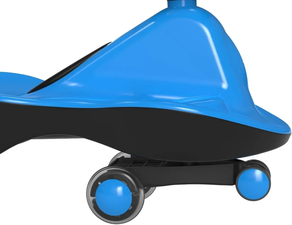 Sports Collection Premium LED-Wheel Swing Car Ride on Toy (Come Fully Assembled)