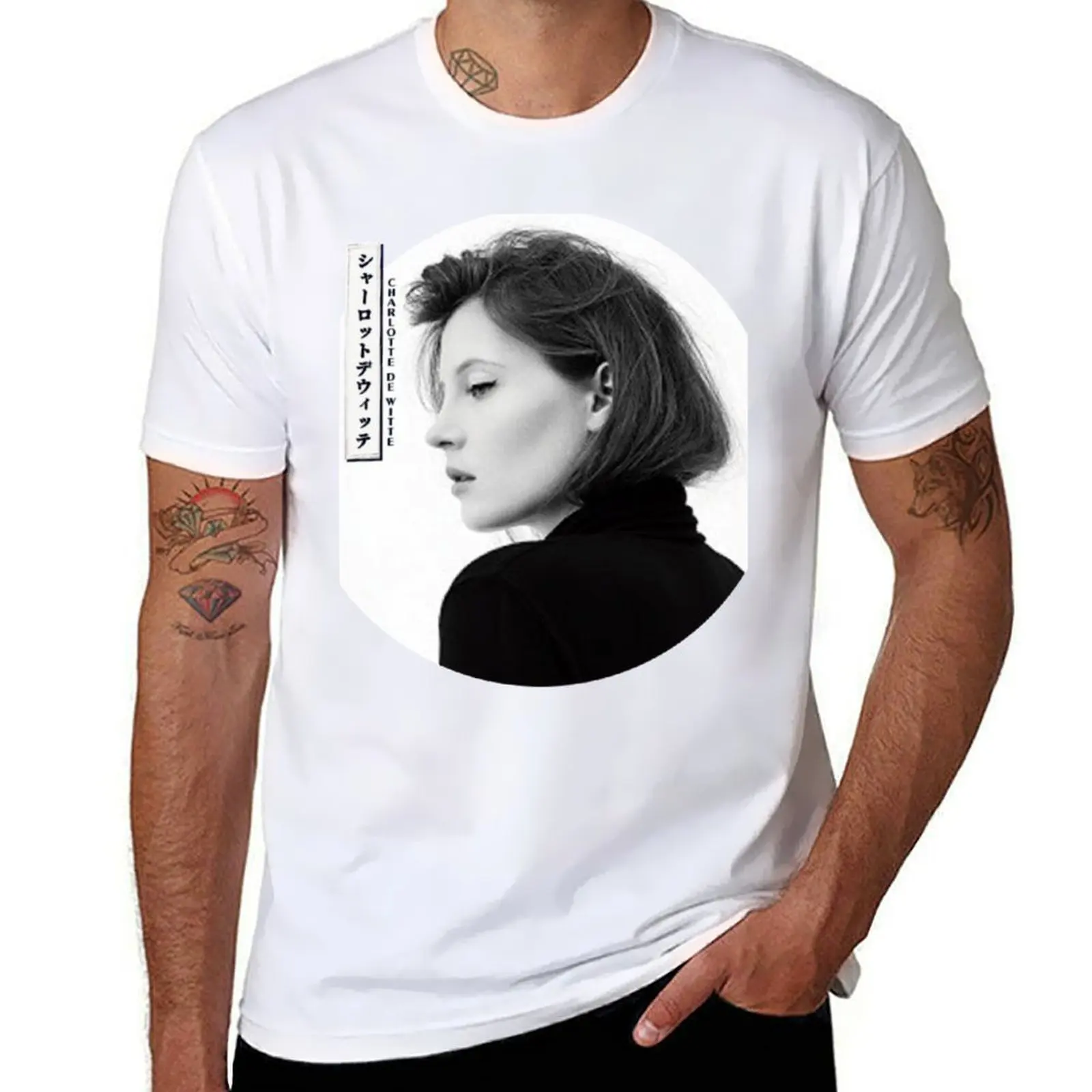 

Charlotte De Witte Charlotte de Witte - Japanese Aesthetic T-Shirt t shirt man plain T-Shirt