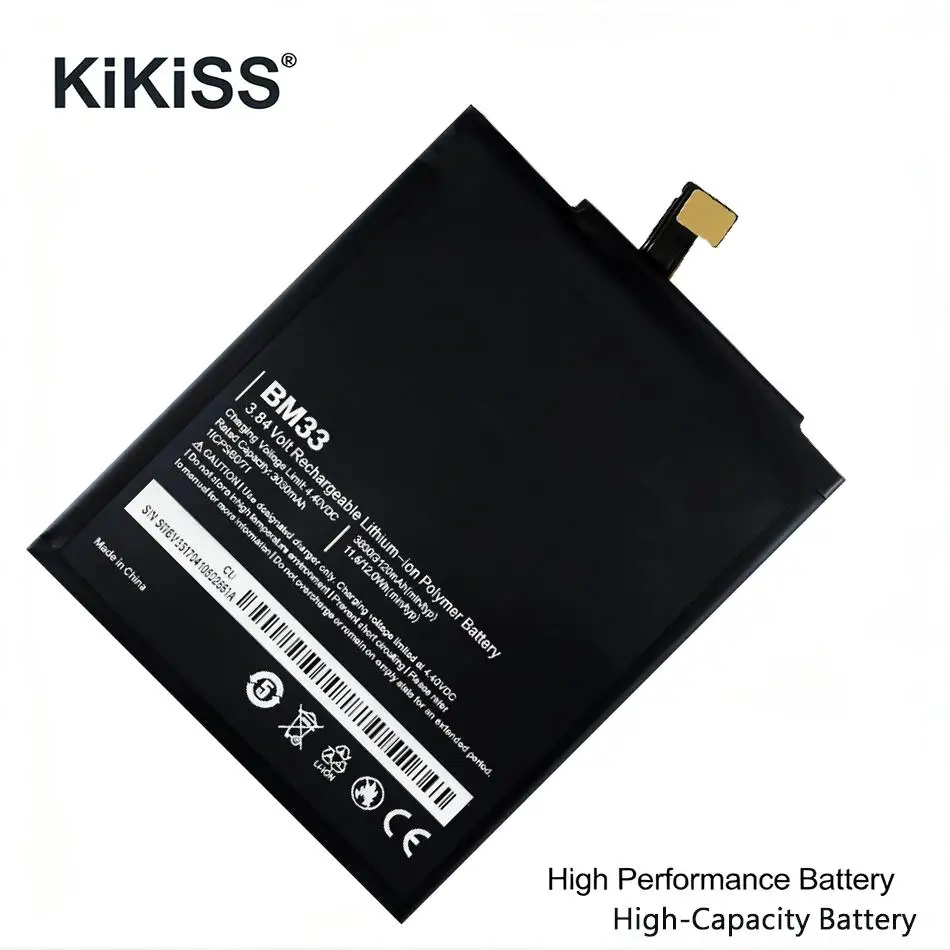 

Долговечная аккумуляторная батарея премиум-класса для мобильного телефона Xiaomi MI 4I M4i Mi4i 3120 мАч BM33