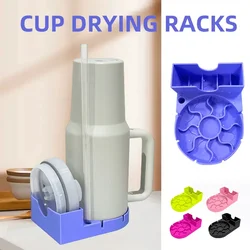 High Quality Tumbler Dry Store Rack Tumbler Drying Station for Cleaning Storage Water Cup Holder Stanley Cup Silicone Drain Rack