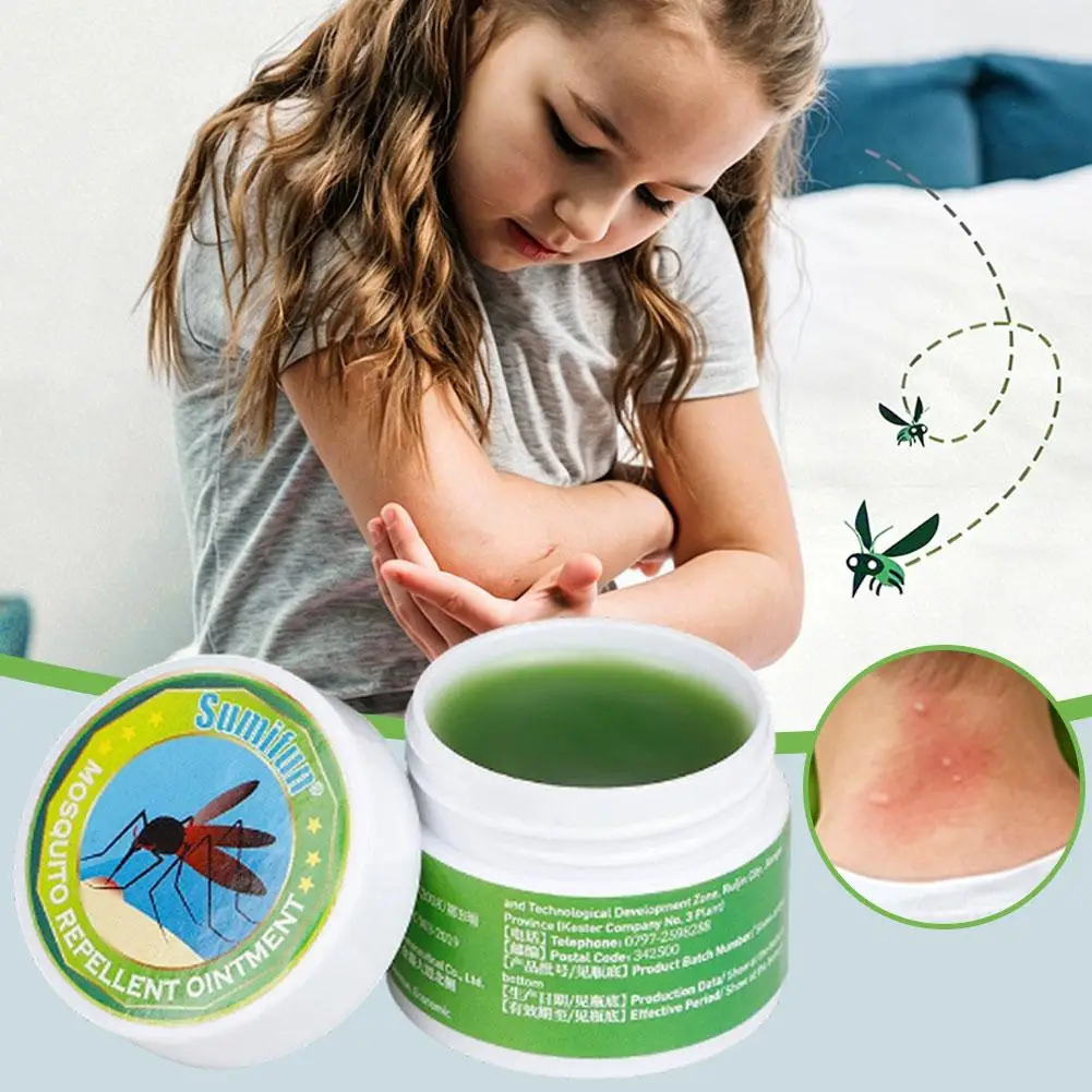 Summer Anti-mosquito Antipruritic Stick Cream 10g Natural Relieves Itches Herbal Cream Mosquito Bite Anti-itch Cream Ointment