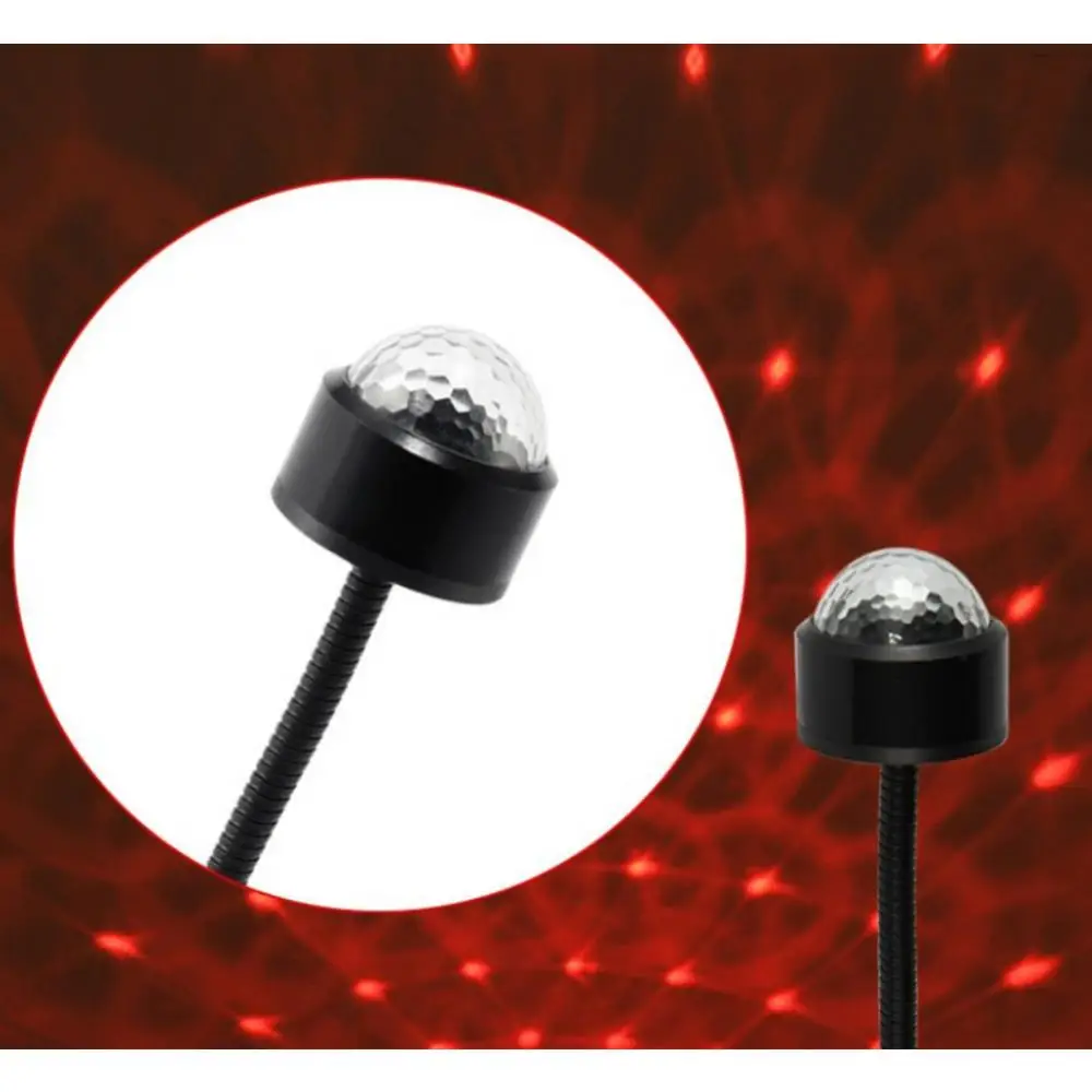 Освещение для диджея, освещение, внешнее освещение, USB мини-диско-шар, разноцветный автомобильный Декор для комнаты, стробоскоп