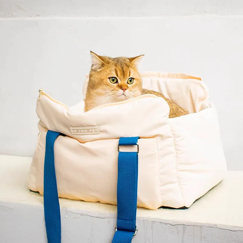 

Portable Bag for Outdoor Use, Winter Warm Cotton Plush Bag, One Shoulder Carrying Bag, Pet Accessories, Dog and Cat