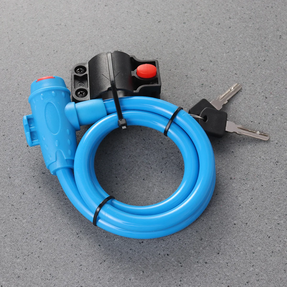 Bike Padlock Cable Locks Road Cycling Mountain Anti Scratch Steel Anti Theft Weather Resistant Bike Padlock