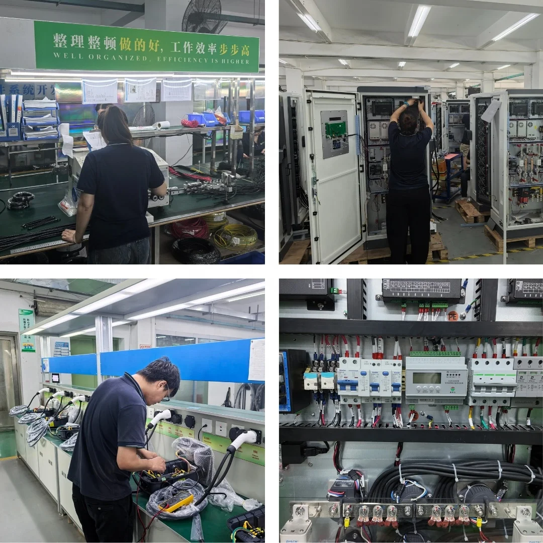 22kw 44kw Electric Car Ev Charging Stations New Condition Ac Charger Competitive Price Wholesale Floor-mounted Charging Station