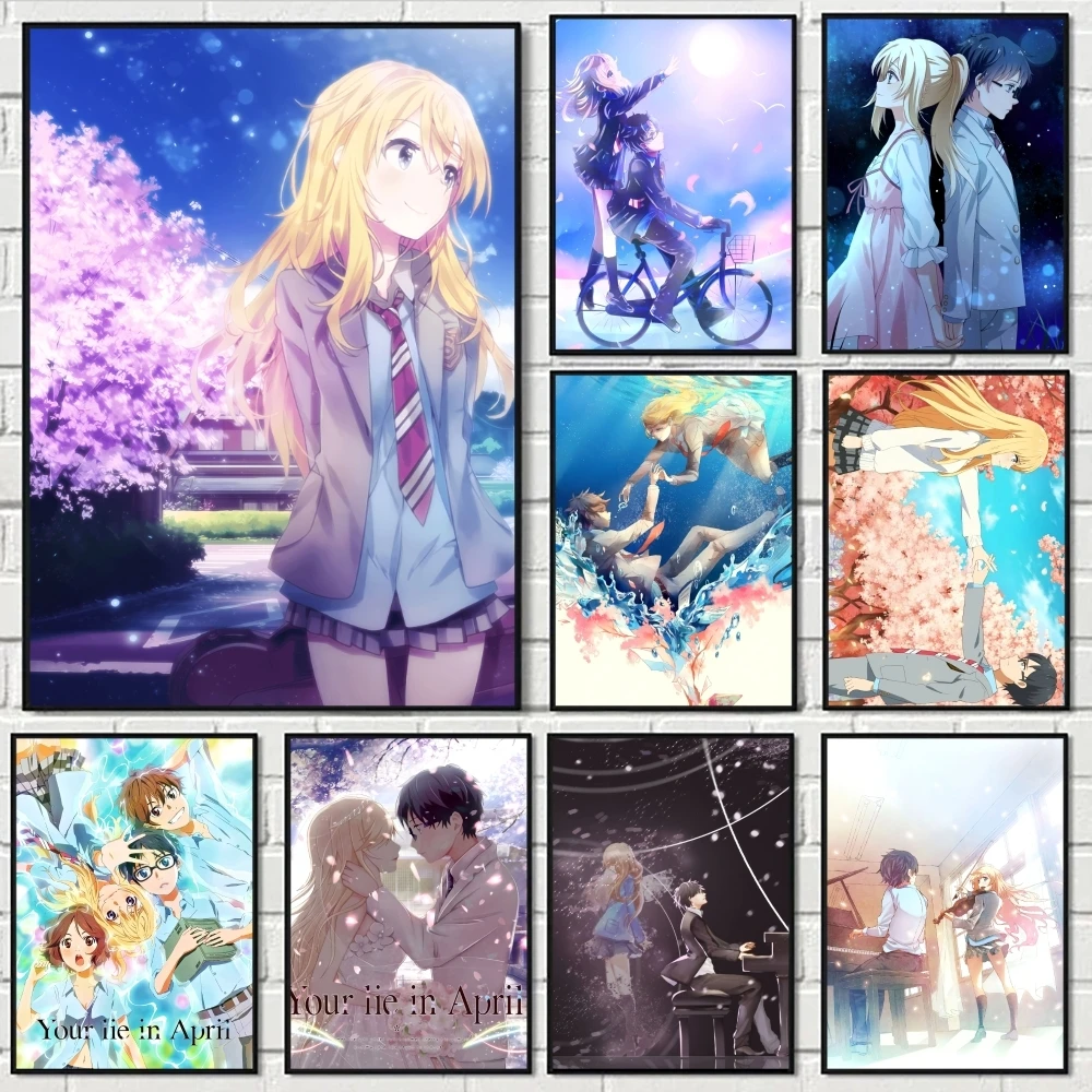 

Your L-Lie in AprilS Painting Calligraphy Minimalist Print Canvas Poster Unframed Wall Art For Home Office Decor