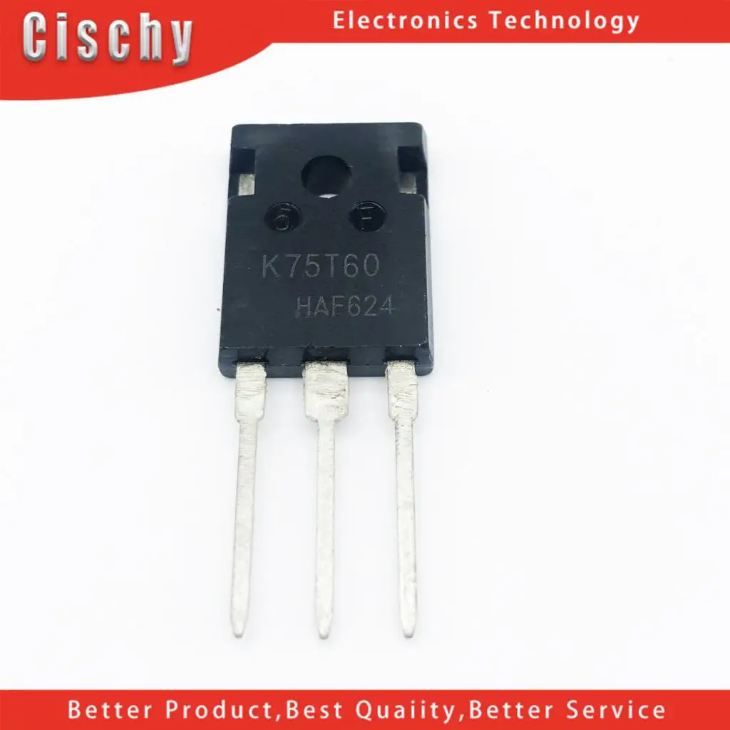 1pcs/lot K75T60 IKW75N60T K75T60A