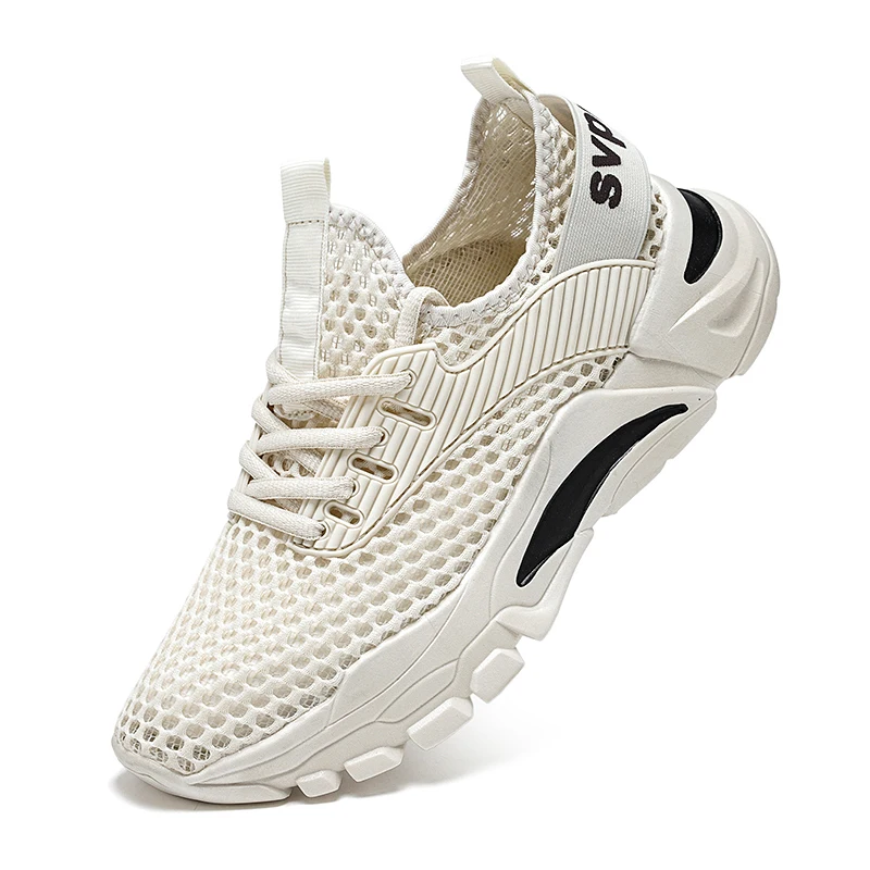 

Мужская обувь с сеткой, дышащие белые мужские кроссовки, модные легкие черные мужские повседневные туфли большого размера, Zapatillas Hombre