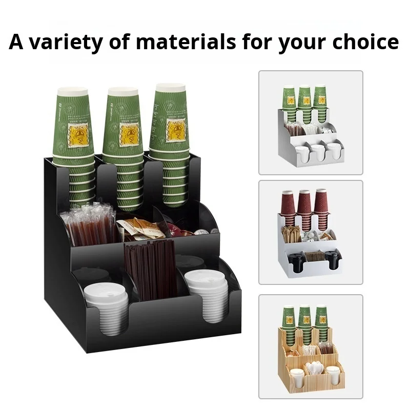 

Multifunctional Paper Cup Rack Storage Rack With Fine Workmanship
