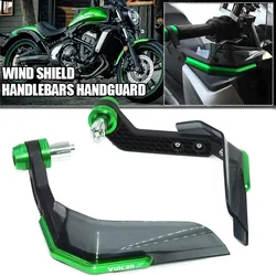 For KAWASAKI VN 650 VULCAN S VN650 VULCANS Handlebar Motorcycle Accessories Handguard Shield Hand Guard Protector Windshield