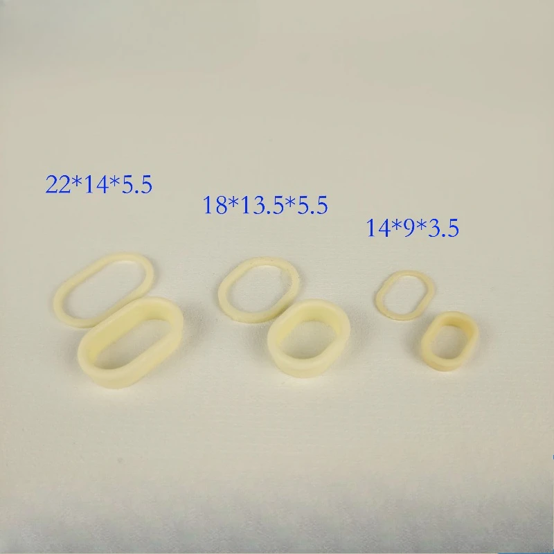5Set Simulation Ship Resin Elliptical Fairlead Micro Bulwark Cable Guide Hole Assembly DIY Marine Parts for Model Yacht Boat
