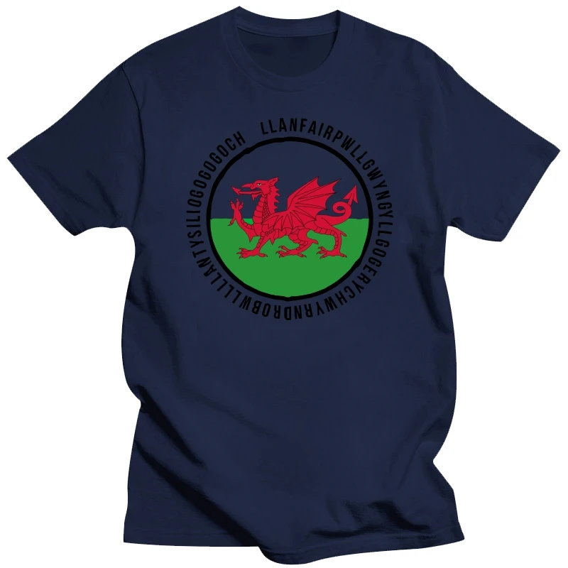 Llanfairpwllgwyngyllgogerychwyrndrobwllllantysiliogogogoch Wales T Shirt Welsh