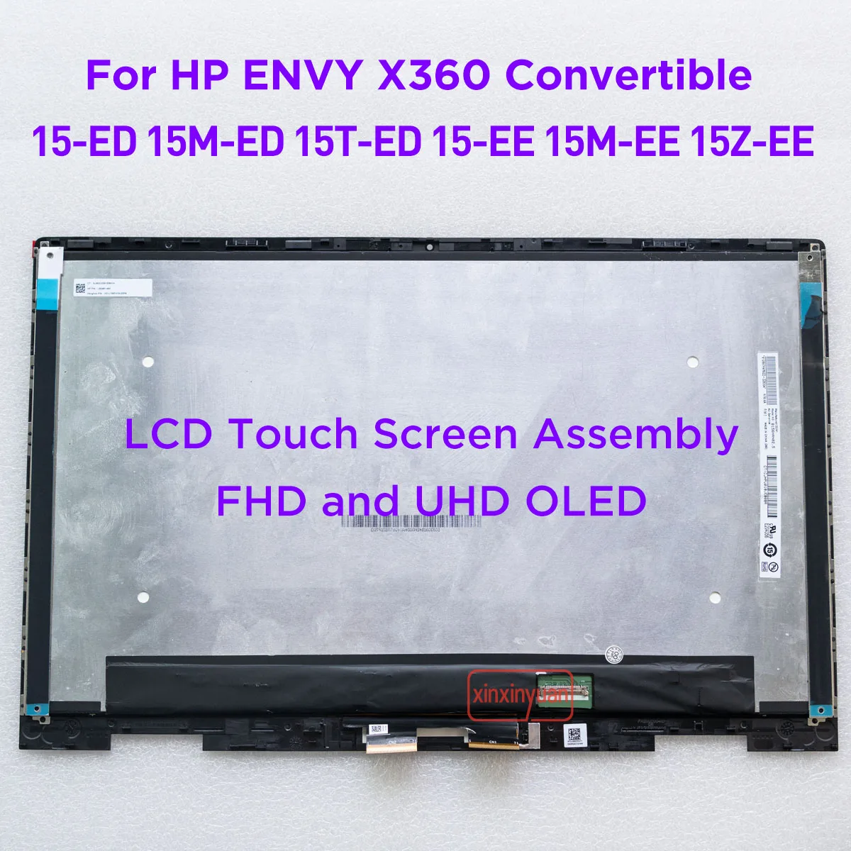 Laptop Lcd Touch Screen Digitador Assembléia para hp 15-ed 15-ee 15-ed0002tx 15t-ed 15z-ee 15-ee0021au 15m-ee1018nr L93183001 15.6