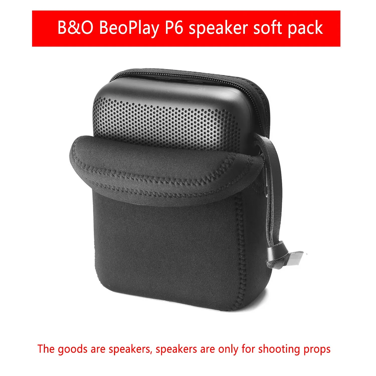 Storage Bag for B&O BeoPlay P6 Speakers Portable Waterproof Speaker Protective Cover Carrying Case for B&O P6 Speakers