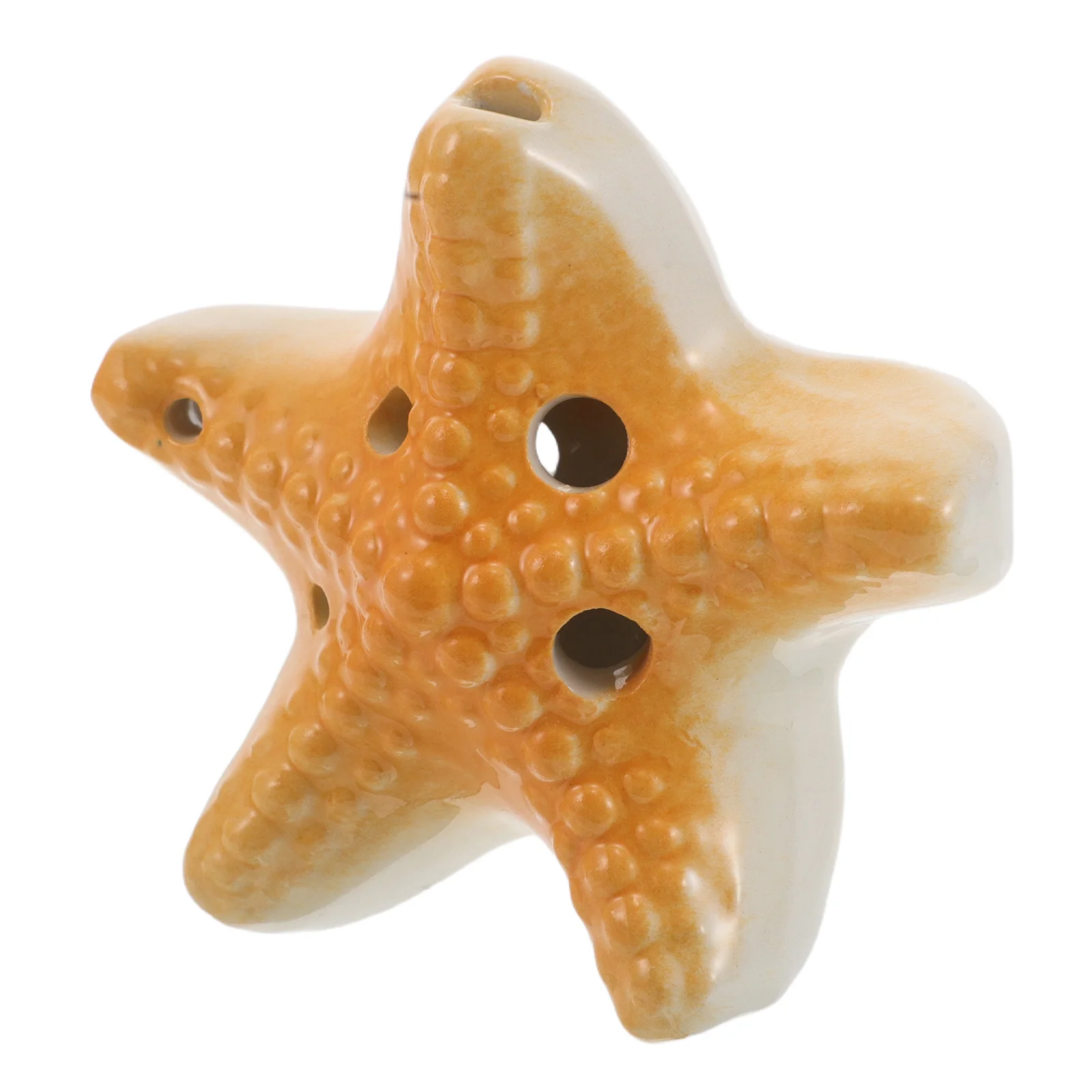 

Ceramic Star Six Hole Ocarina C Key Kids Musical Instrument Beginner Wind Flute Beach Party Favor Traditional Ceramic Ocarina