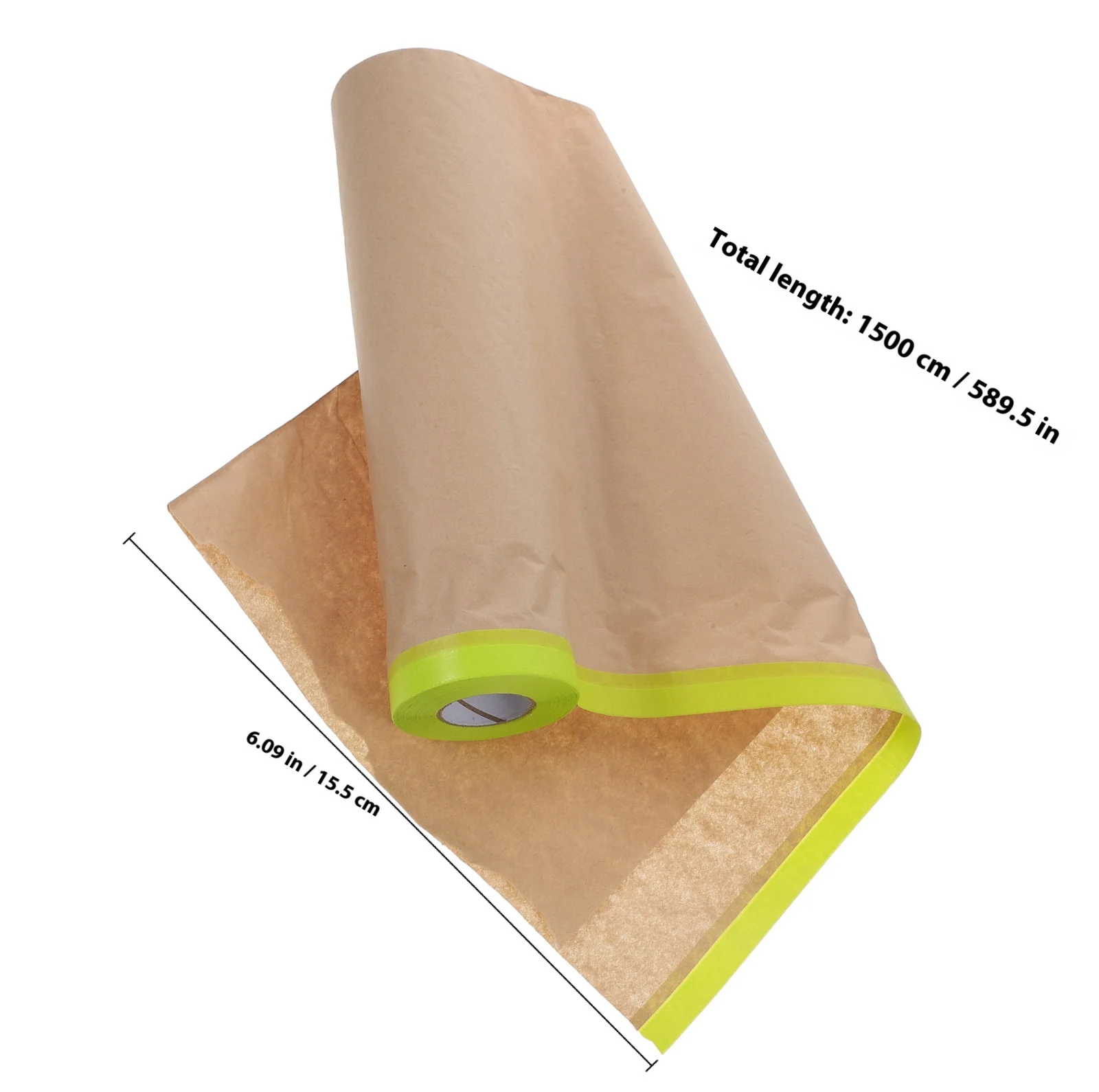 3 لفات من طبقة لاصقة متعددة الأسطح سهلة التقشير للأثاث والأرضيات والسيارة وتجديد المنزل ورق إخفاء واقٍ