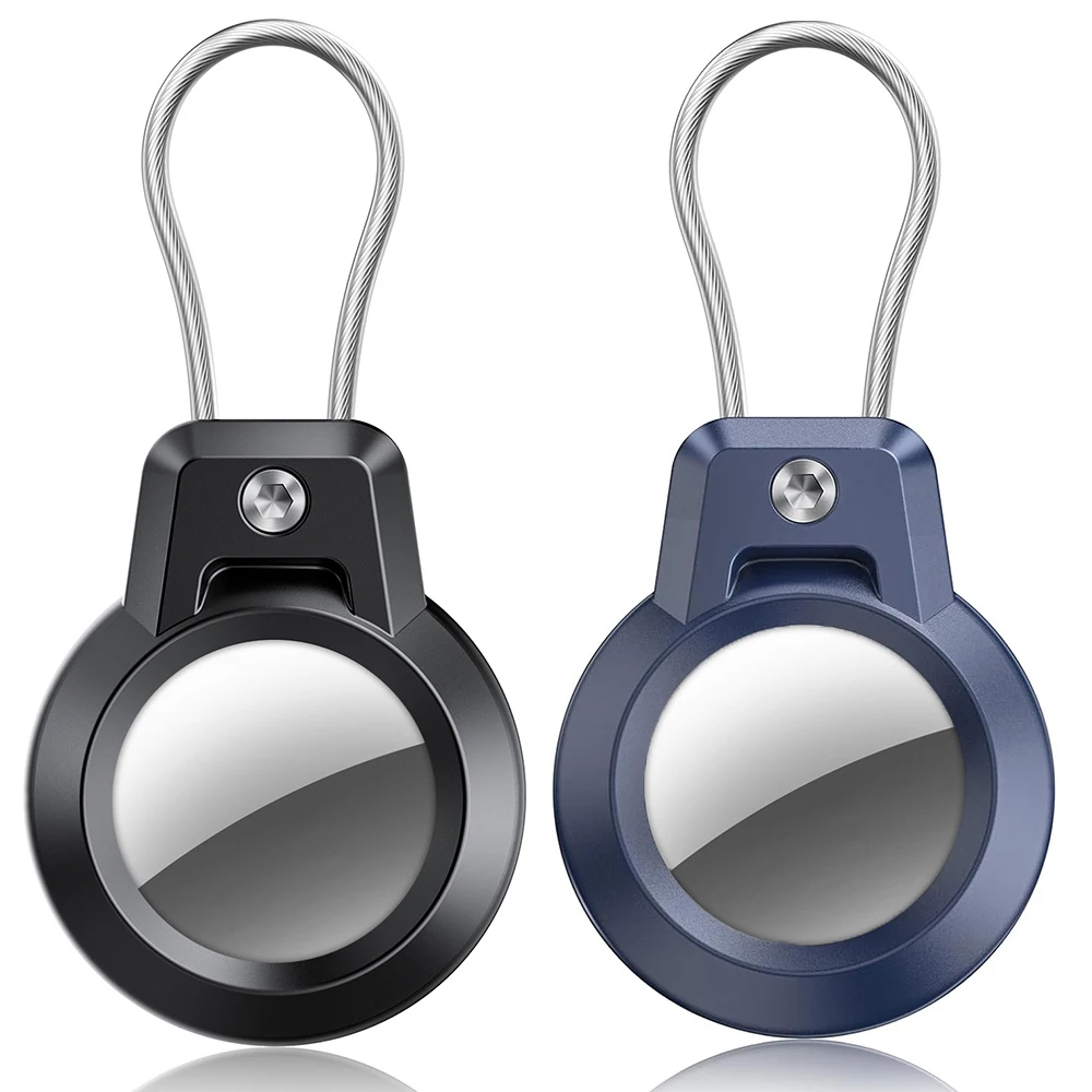 GITFOS Airtag-Halter für Apple Airtag GPS-Tracker-Hülle, Anti-Verlust-Schlüsselanhänger, Halter für Gepäck, Rucksack, Haustierhalsband, Schlüssel