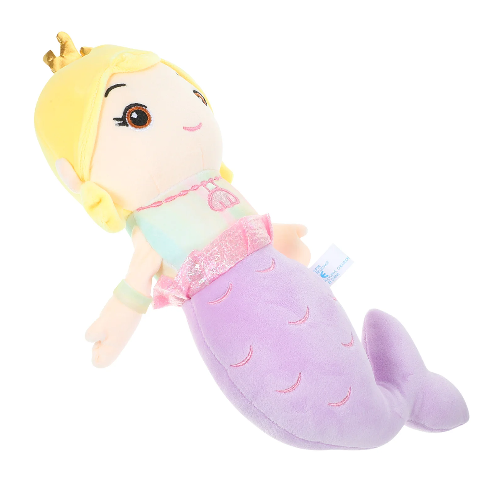 Princess Child Children’s Toys Childrens Short Plush + Pp Cotton for Girls Mermaid Gifts